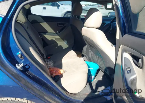 2016 Hyundai Elantra Value Edition из США, поврежденный, VIN 5NPDH4AE0GH792384